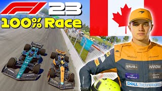 F1 23 - Let's Make Norris World Champion #10: 100% Race Canada