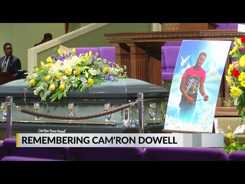 Family, friends consider Cam'Ron Dowell a hero as he was laid to rest