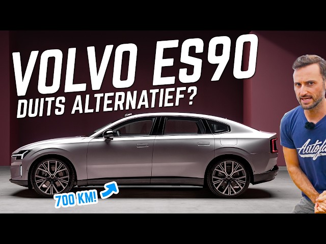 Zweeds vlaggenschip met 700 km range | Volvo ES90 2025 Preview