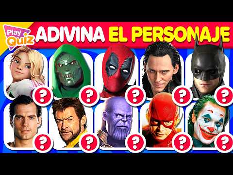 Guess the Character - Heroes and Villains 🔱 🤔🦸‍♂️ | Play Quiz Trivia
