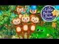 Five Little Monkeys Swinging Nursery Rhymes For Babies By LittleBabyBum ABCs And 123s