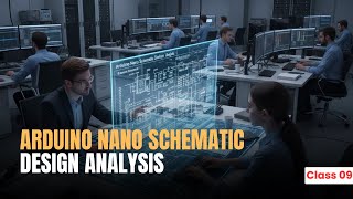 FREE PCB DESIGN Course Class-9 : Arduino Nano Schematic Design Analysis | Download VLSI FOR ALL App
