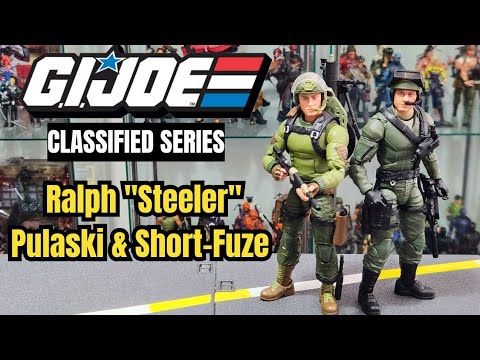 G.I. Joe Classified Series Ralph “Steeler” Pulaski & Short-Fuze Review