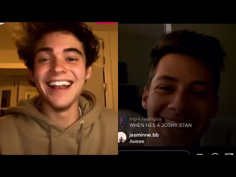 Joshua Bassett Instagram Live 5/3 W/ Matt Cornett + Signing Posters