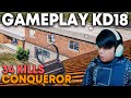 BARBAR PARAH, Seperti Ini Gameplay Player CONQUEROR KD18 | PUBG Mobile