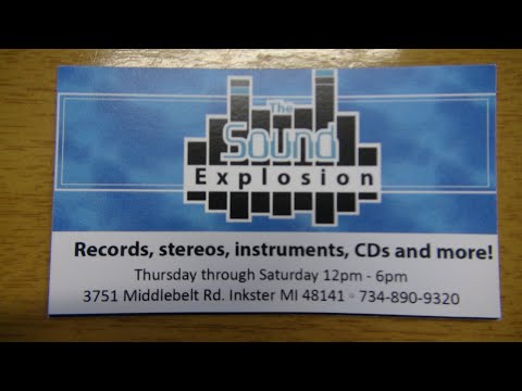 D-Lab Detroit Field trip The Sound explosion Vintage electronics and record shop tour