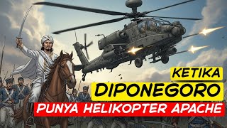 What If Prince Diponegoro Had Had an AH-64 Apache Helicopter During the Java War?