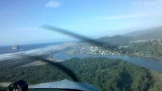 preview picture of video 'Approach & Landing RWY 32 Pacific City, OR (KPFC)'