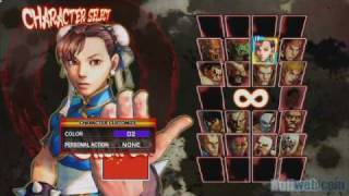 Street Fighter 4 Chun-Li ANIME Opening