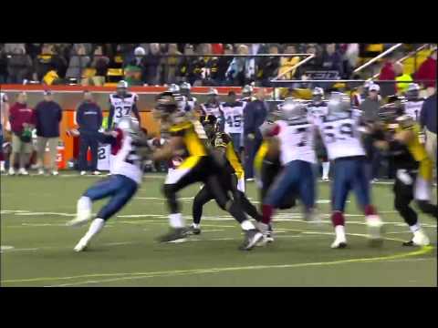 CFl Montreal 3, Hamilton 40 - October 22, 2010