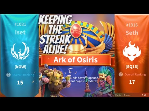 SQ16 vs kOW : Ark of Osiris !