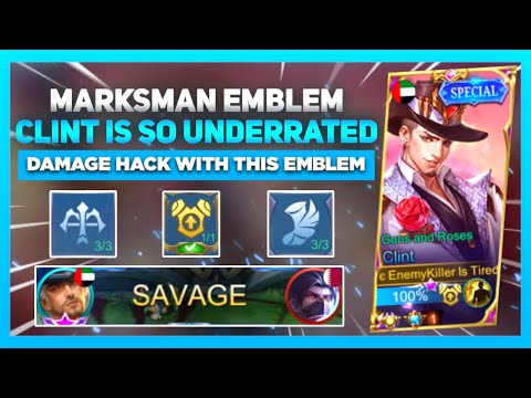 Marksman Emblem Clint Is So Underrated | MLBB