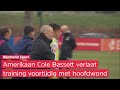 Geen Malacia op training Feyenoord, Dessers en Nelson terug op het veld