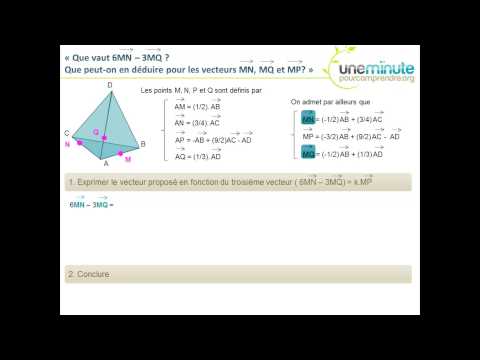 Maths Terminale S - Montrer que 4 points sont coplanaires 2