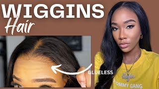 Don't Need Extra Work🔥Install A Ready Go Wig Straight Out Of The Box | 100% GLUELESS | Wiggins Hair