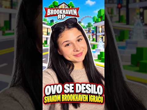 OVO SE DESILO SVAKOM BROOKHAVEN IGRAČU 😭 #brookhaven #roblox #shorts