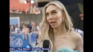 Vanessa Kirby - "Sue Storm / Invisible Woman" On Being The First Mother Of Marvel