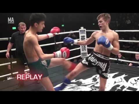 Roar Combat League 2, Aminilla Rhaman vs Ally Hall