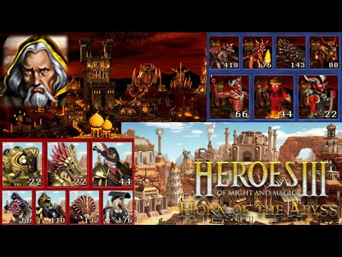 Factory and Inferno in Town Vs Town Battles in HoMM3: HotA