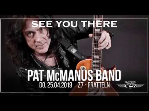 Teaser Pat McManus Band mit Support The Club live @ Konzertfabrik Z7, Pratteln