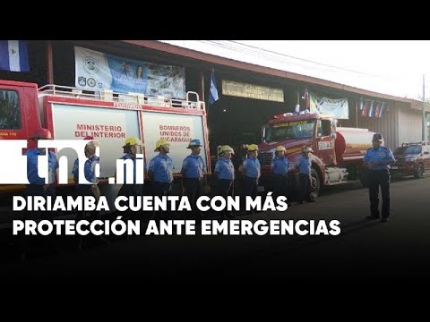 Bomberos Unidos fortalecen su presencia en Diriamba