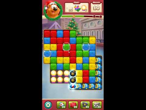 Toon Blast Level 4849 - NO BOOSTERS 🐻🐺🐱 | SKILLGAMING ✔️