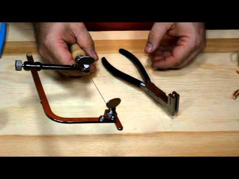 Using Jump Ring Coil Holding Pliers