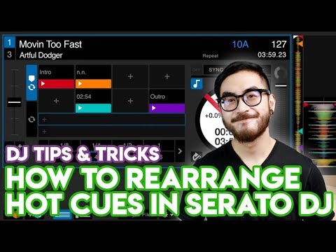 Easily Rearrange Your Hot Cues In Serato DJ - DJ Tips & Tricks