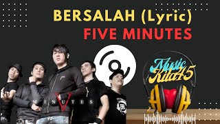 Download lagu Bersalah (Lyric) - Five Minutes Full HD mp3 Download lagu Bersalah (Lyric) - Five Minutes Full HD mp3