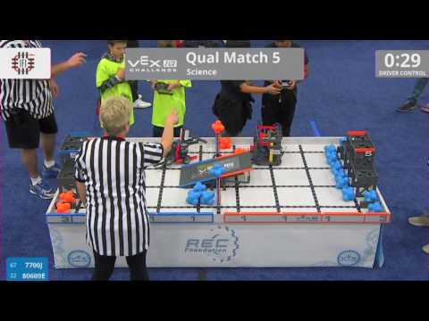 2017 VEXIQ Elem Sci Q5 (7700J 80609E) Score 11