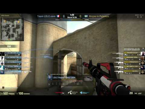 DreamHack Winter 2014: NIP vs LDLC G1 | Ninjas in Pyjamas vs Team-LDLC G1 (29.11.2014)