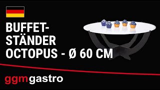 Support de buffet Octopus - Ø 400 mm - Blanc