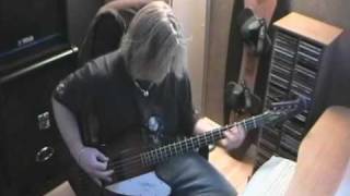 Motley Crue 1st Band On The Moon Bass Cover.avi