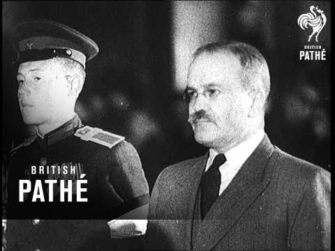 Funeral Of Russia's President Kalinin (1946)