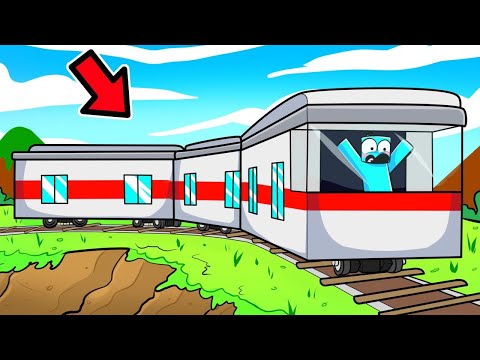 Cómo Construir una CASA TREN Funcional en Minecraft!