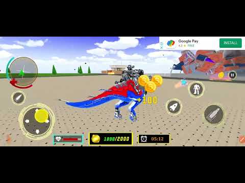 🦘First Flying Spider Superhero City Battle | Flying Hero Vs City Gangster | Android GamePlay