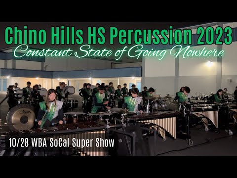Chino Hills HS Percussion - Fall 2023