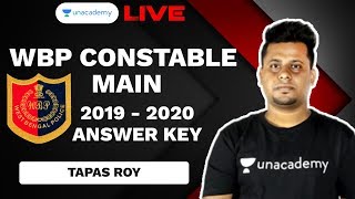 WBP Main Answer Key 2020, Cut Off | West Bengal Police Constable Main 2020 ANS KEY | video