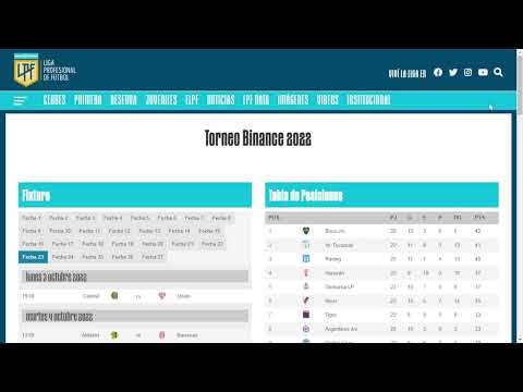 Primera División de Argentina 2022, Fecha 22, Resultados, Tabla de posiciones, siguiente fecha