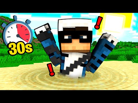 OGNI 30 SECONDI MINECRAFT PROVA AD UCCIDERMI - ITA