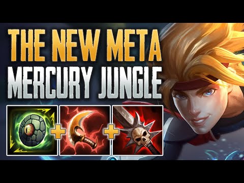 MERC META BABY! Mercury Jungle Gameplay (SMITE Conquest PTS)