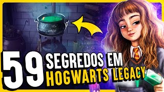 SÓ QUEM É MUITO FÃ PERCEBEU ESSES SEGREDOS DE HARRY POTTER EM HOGWARTS LEGACY