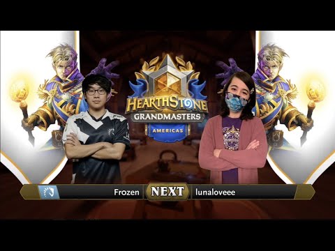 Fr0zen vs lunaloveee | 2021 Hearthstone Grandmasters Americas | Top 8 | Season 1 | Week 4