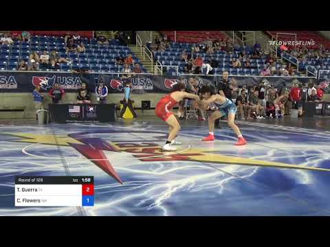 126 Lbs Round Of 128 - Troy Guerra, Texas Vs Cooper Flowers, Washington 0c92