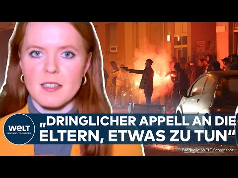 Video Thumbnail: SILVESTER-KRAWALLE: Erhöhte Gewaltbereitschaft bei Jugendlichen! Polizei richtet Appell an Eltern