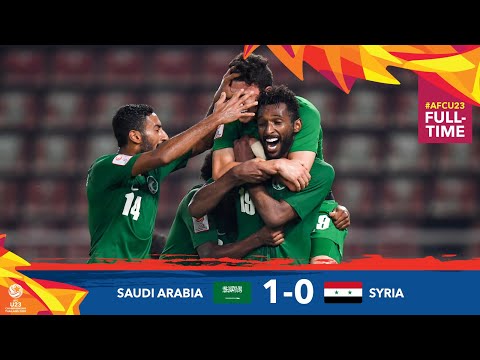 Saudi Arabia 1 - 0 Syria (AFC U23 Championship 2020: Group Stage)