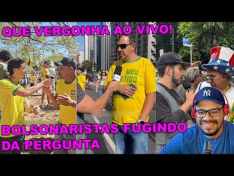 BOLSONARISTAS ILUDIDOS PASSAM VERGONHA EM ENTREVISTA