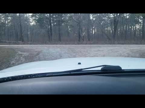 Campground drive exit