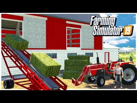 WE BROKE THE BALE CONVEYOR | MARXVILLE ROLEYPLAY | FARMING SIMULATOR 2019