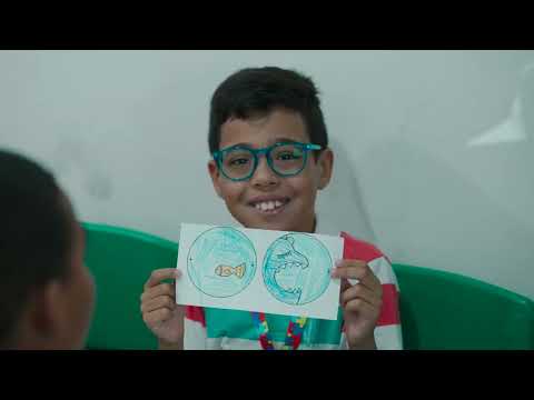 Oficina de brinquedos ópticos sustentáveis  na cidade de Taipu/RN